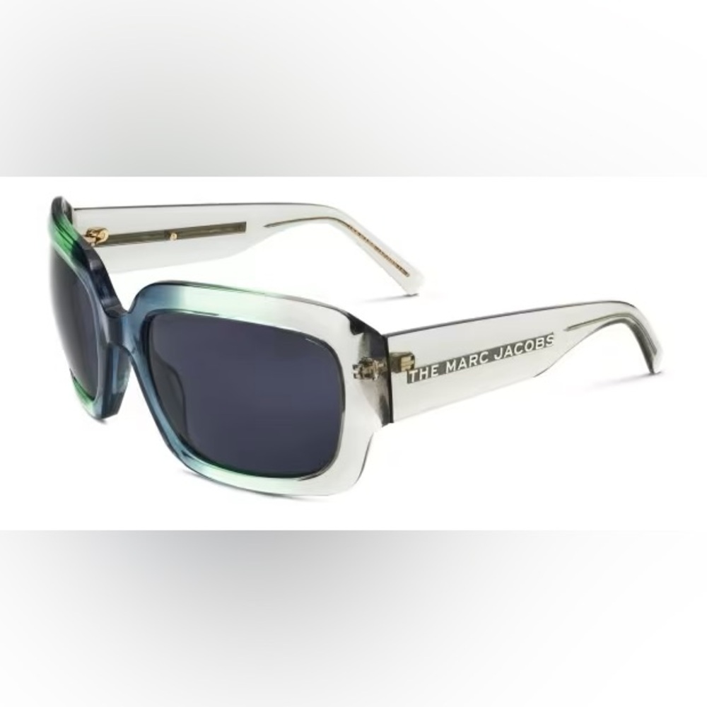 NEW Marc Jacobs MARC 574/S-08YW IR Green Grey Sunglasses - Picture 3 of 7